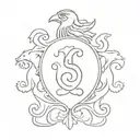 Elliott Smith Family Coat of Arms tattoo design idea
