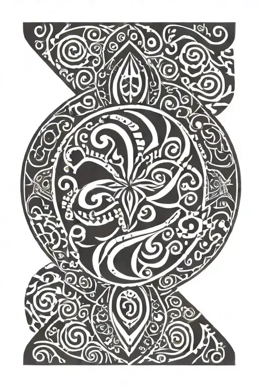 Taíno tattoo design idea