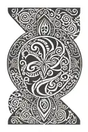 Taíno tattoo design idea