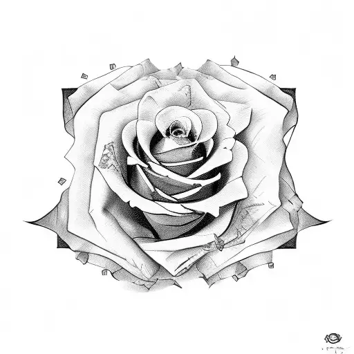 "capo" in ghetto font with roses in the back tattoo design idea