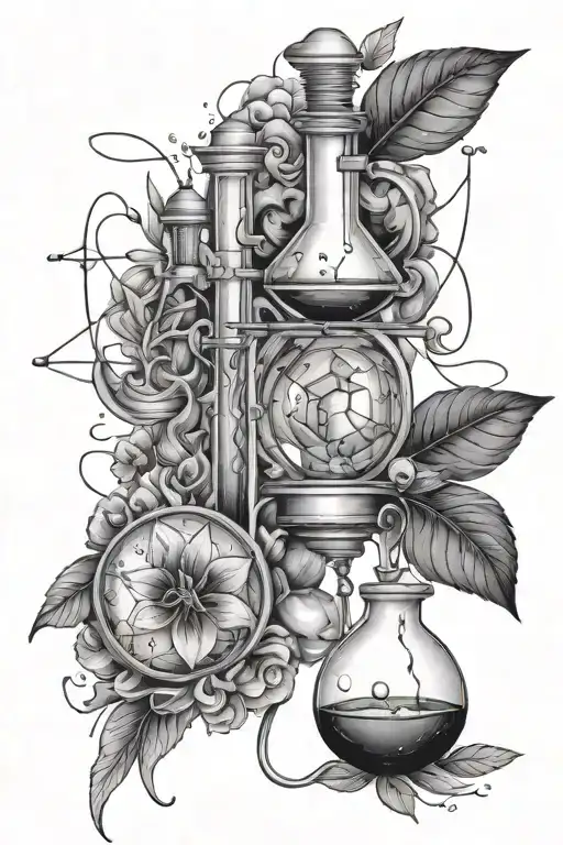 CHemistry tattoo design tattoo design idea