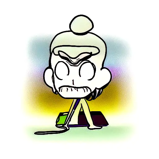 rick and morty tattoo design idea