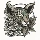 no one is going to save me tattoo design idea