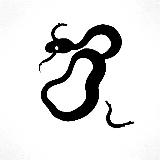 I'm coiled up like the venomous serpent tattoo design idea