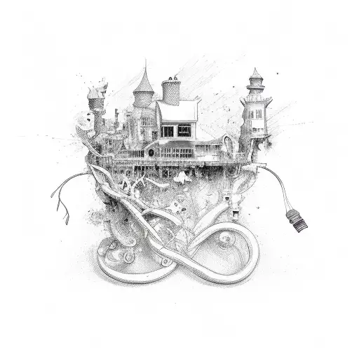 Y, S, M, J: my hearts true home tattoo design idea