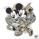 disney heroes tattoo design idea