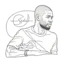 Seigfried by frank ocean tattoo design idea