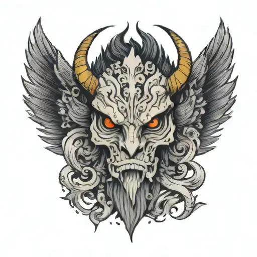 fear god tattoo design idea