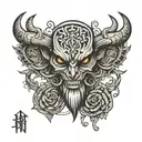 fear god tattoo design idea