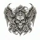 fear god tattoo design idea