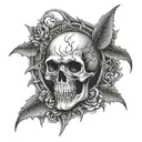 Avenged Sevenfold album artwork tattoo design idea