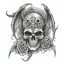 Avenged Sevenfold album artwork tattoo design idea