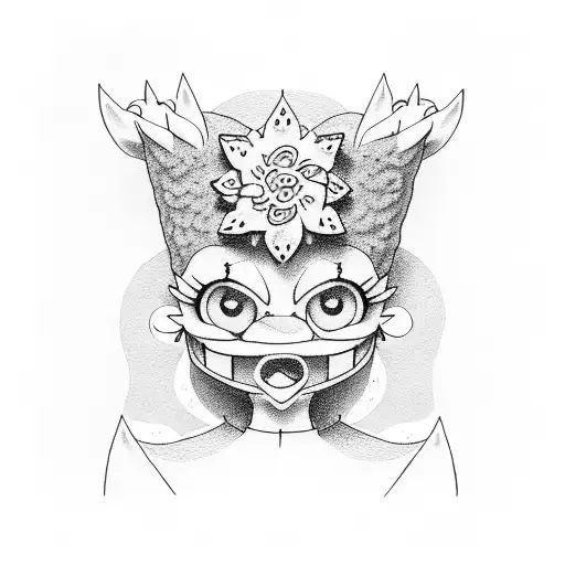 lisa Simpson tattoo design idea