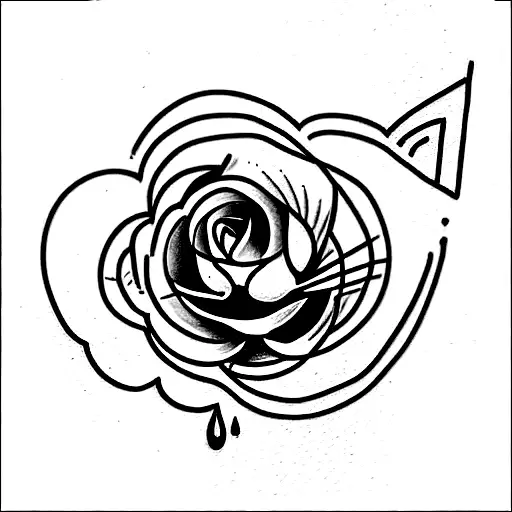 old soul tattoo design idea