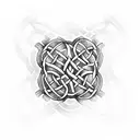 Celtic Knot tattoo design idea