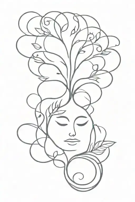 mental health awareness tattoo design idea