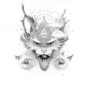 wabi Sabi  storyteller tattoo design idea