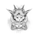 wabi Sabi  storyteller tattoo design idea