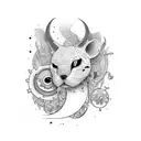 wabi Sabi  storyteller tattoo design idea