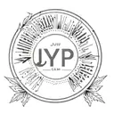 In Circle ARROW WITH NAME "JYP" Written In Words  tattoo design idea