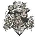 Crenshaw Hustler tattoo design idea