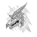 mythosaur tattoo design idea