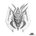 mythosaur tattoo design idea