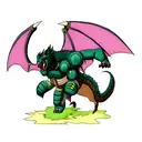 mythosaur tattoo design idea