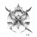 assassins creed  tattoo design idea