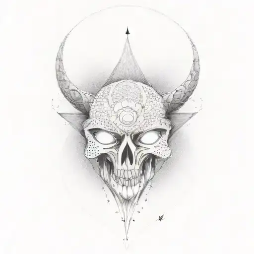 Chosen one with the O as a 1 tattoo design idea