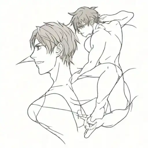 joyboy and eren yeager freedom tattoo tattoo design idea