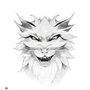 kurama tattoo design idea