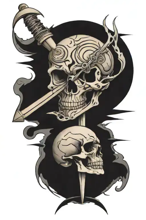 dune crysknife tattoo design idea