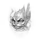 harry potter tattoo design idea