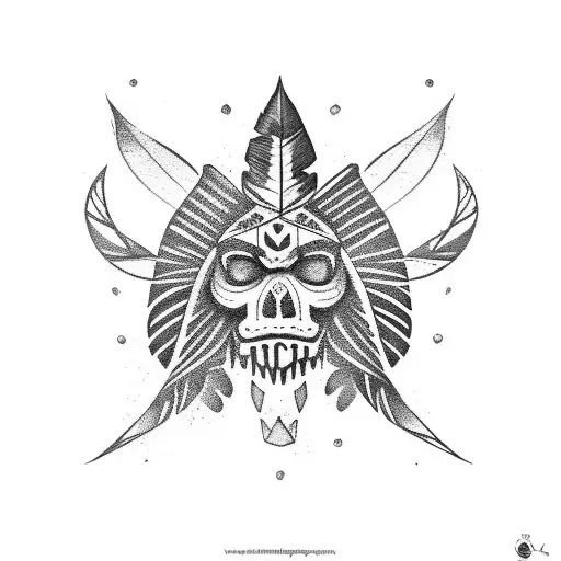 Colombian indigenous tribes tattoo tattoo design idea