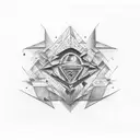 Pink Floyd with pig tattoo design idea