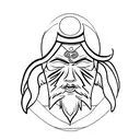 slavic god Weles tattoo design idea