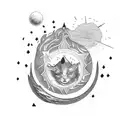 "Doubt thou the stars fire, doubt that the sun doth move, doubt truth to be a liar, but never doubt I love" tattoo design idea