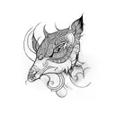 diya tattoo design idea