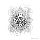 Celtic, sibling, July, three, Leo  tattoo design idea