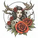 trust the process tattoo design idea