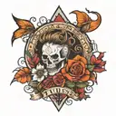 trust the process tattoo design idea