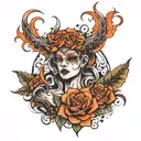 trust the process tattoo design idea