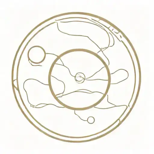 the three Atlantean stone discs from the game Indiana Jones and the fate of atlantis tattoo design idea
