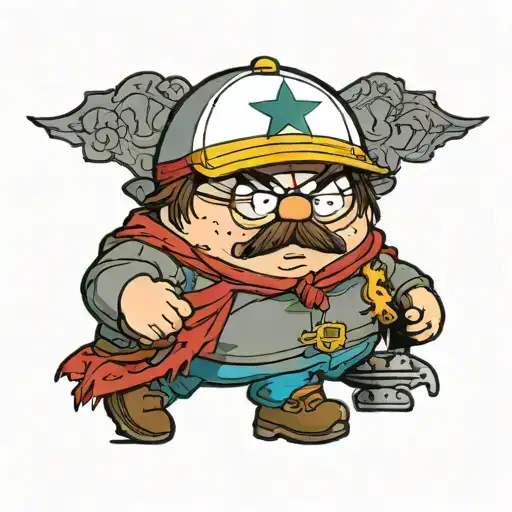 south park tatoo eric cartman tattoo design idea