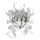 I will never give up tattoo design idea