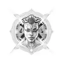  reality soul matrix authenticity bound  tattoo design idea