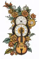 circle of fifths tattoo design idea