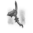 Leviathan Axe tattoo design idea