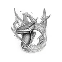 Leviathan Axe tattoo design idea